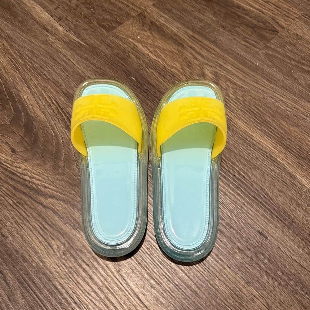 TORY BURCH Bubble Jelly Slide Sandal - Picture 3 of 6